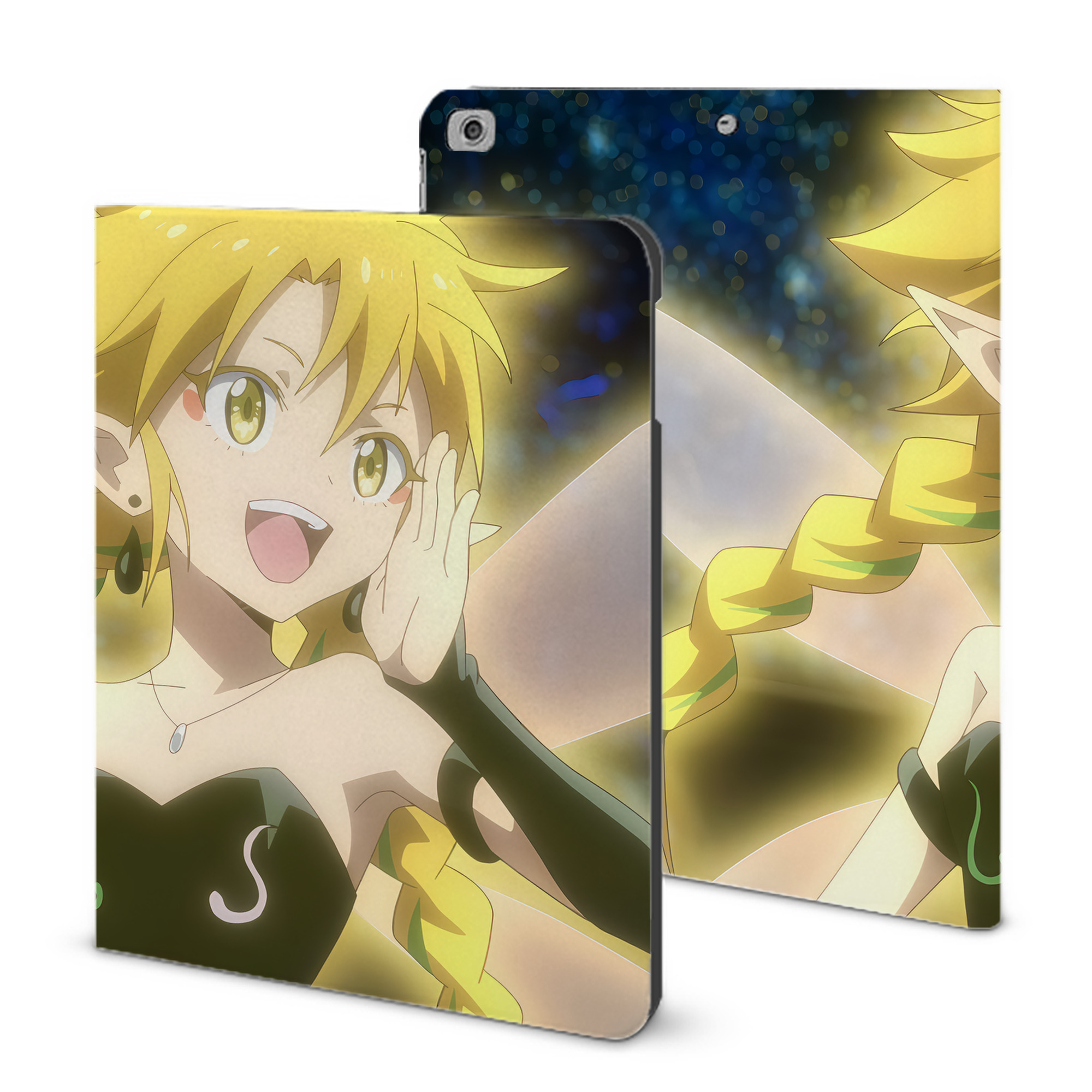 （画像用） 転スラ Regarding Reincarnated to Slime IPad ケース ブック型 PUレザー TPU 耐衝撃 軽量 薄型 ペン収納なし 全面保護 IPad 各モデル対応